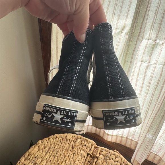 Converse Black High-Top Sneakers - Picture 6 of 7